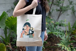 [Tienda A19 (70)] Bolsa tote bag en yute